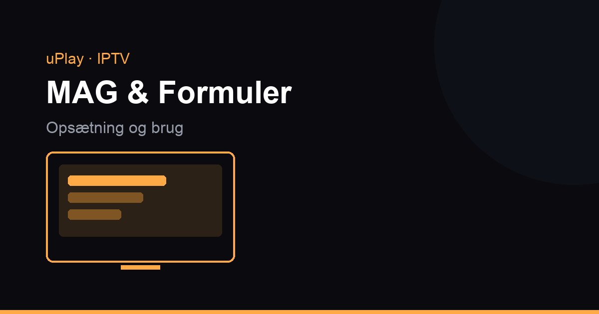 Sort IPTV-boks med fjernbetjening og netværkskabel foran et fjernsyn med kanalliste